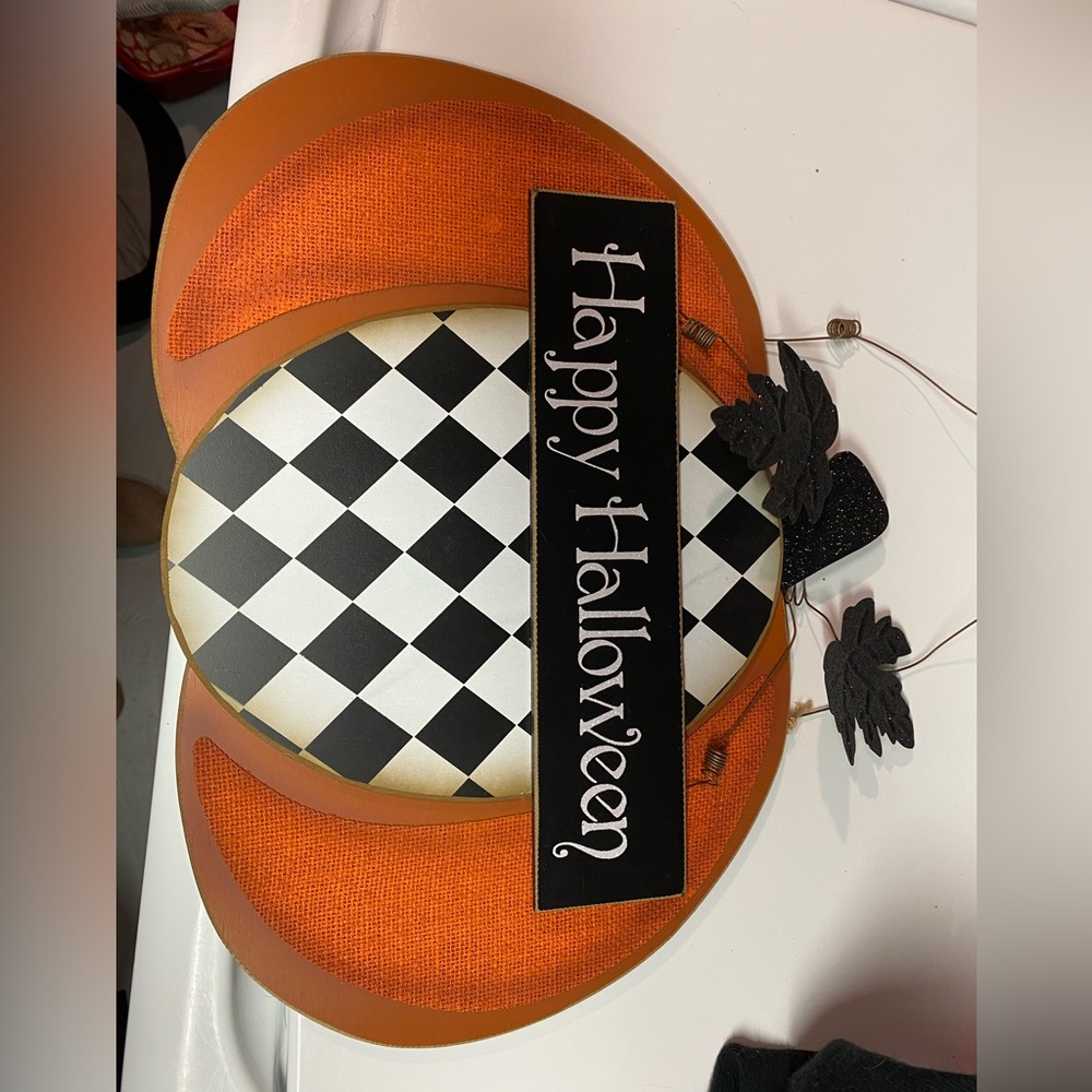 Halloween sign